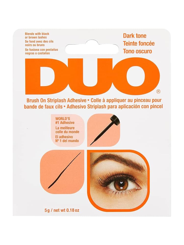 Ardell Duo Colle en Pinceau Faux Cils en Bandes Teinte Foncée 5 g